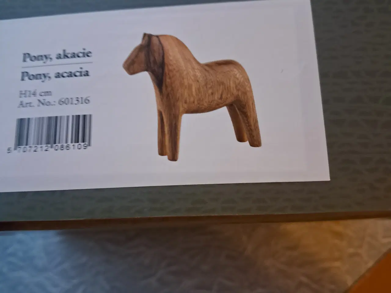 Billede 3 - Træ hesteskulptur, pony  Just Rikki Tikki,