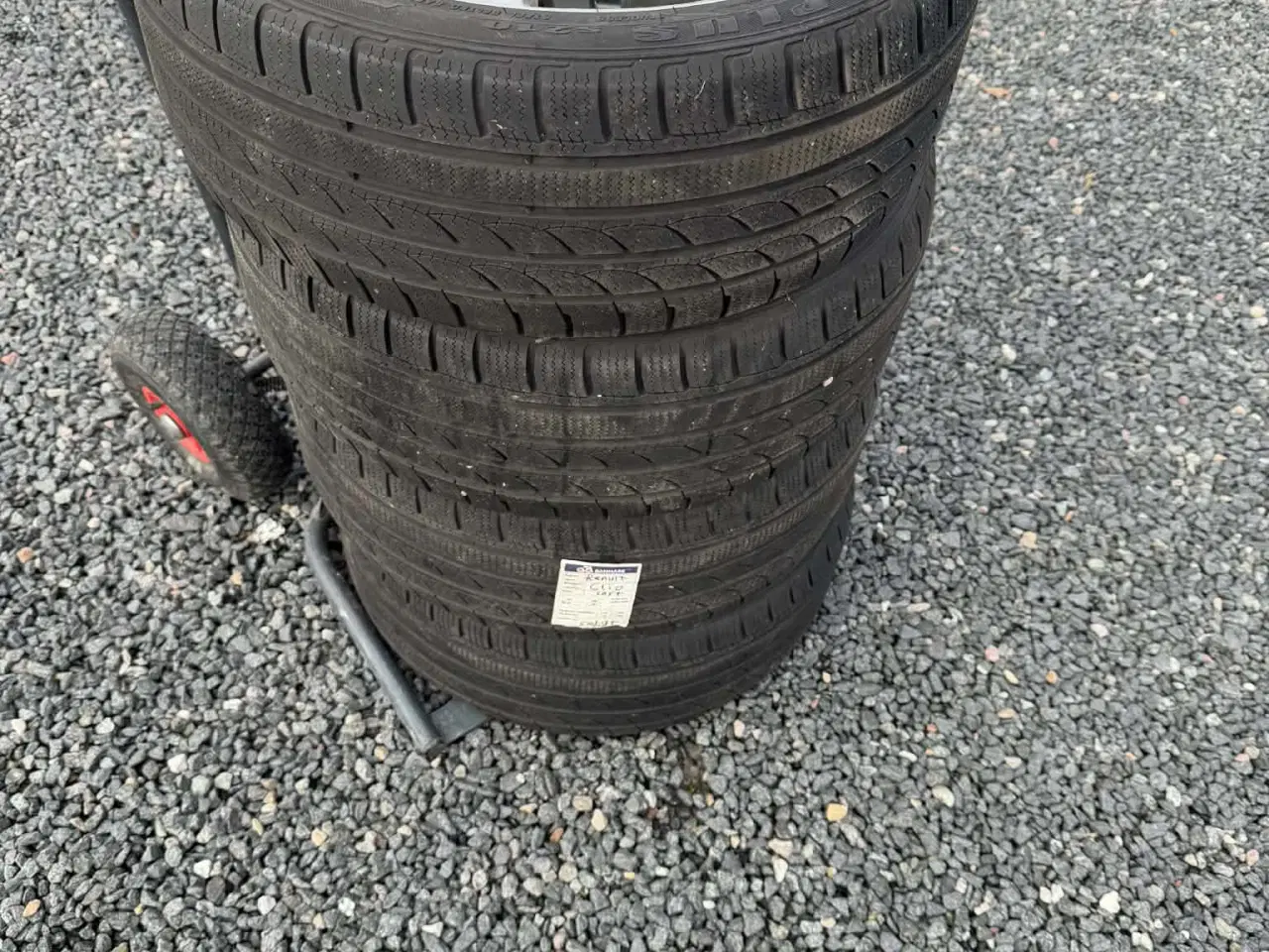 Billede 2 - 4 x 100 Renault Clio alufælge med vinterdæk