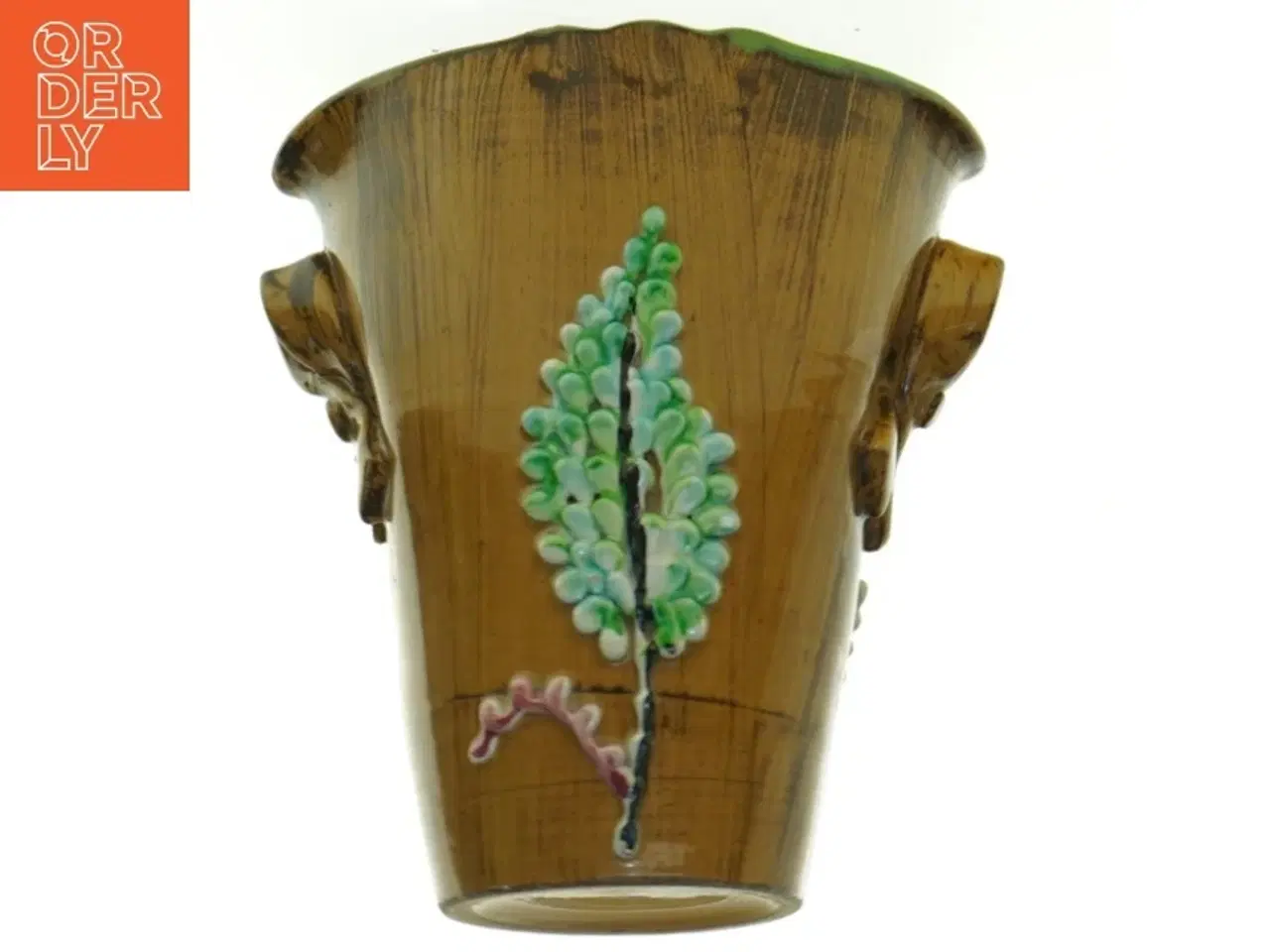 Billede 2 - Keramikvase (str. 15 x 13 cm)