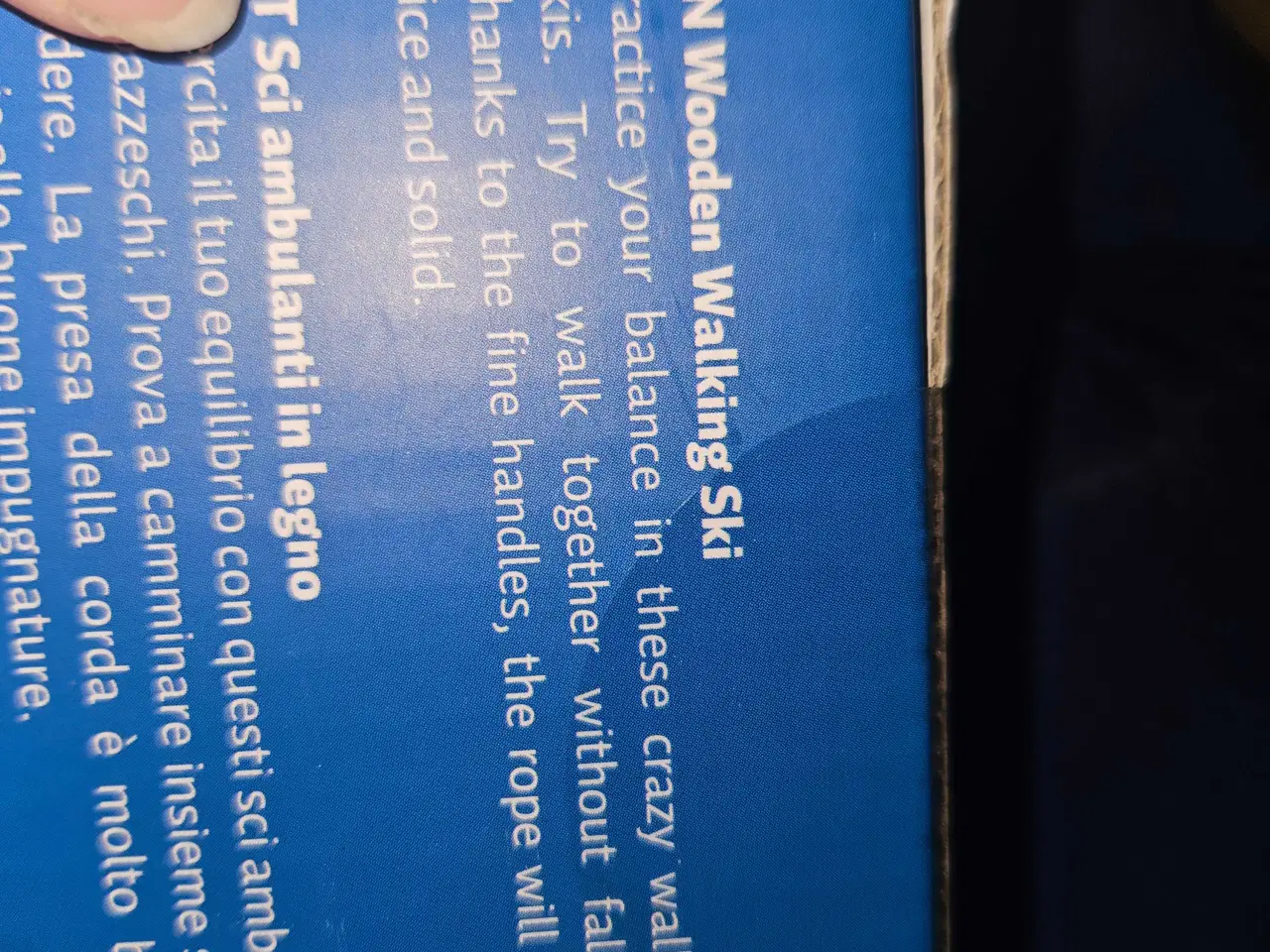 Billede 7 - Wooden Walking ski