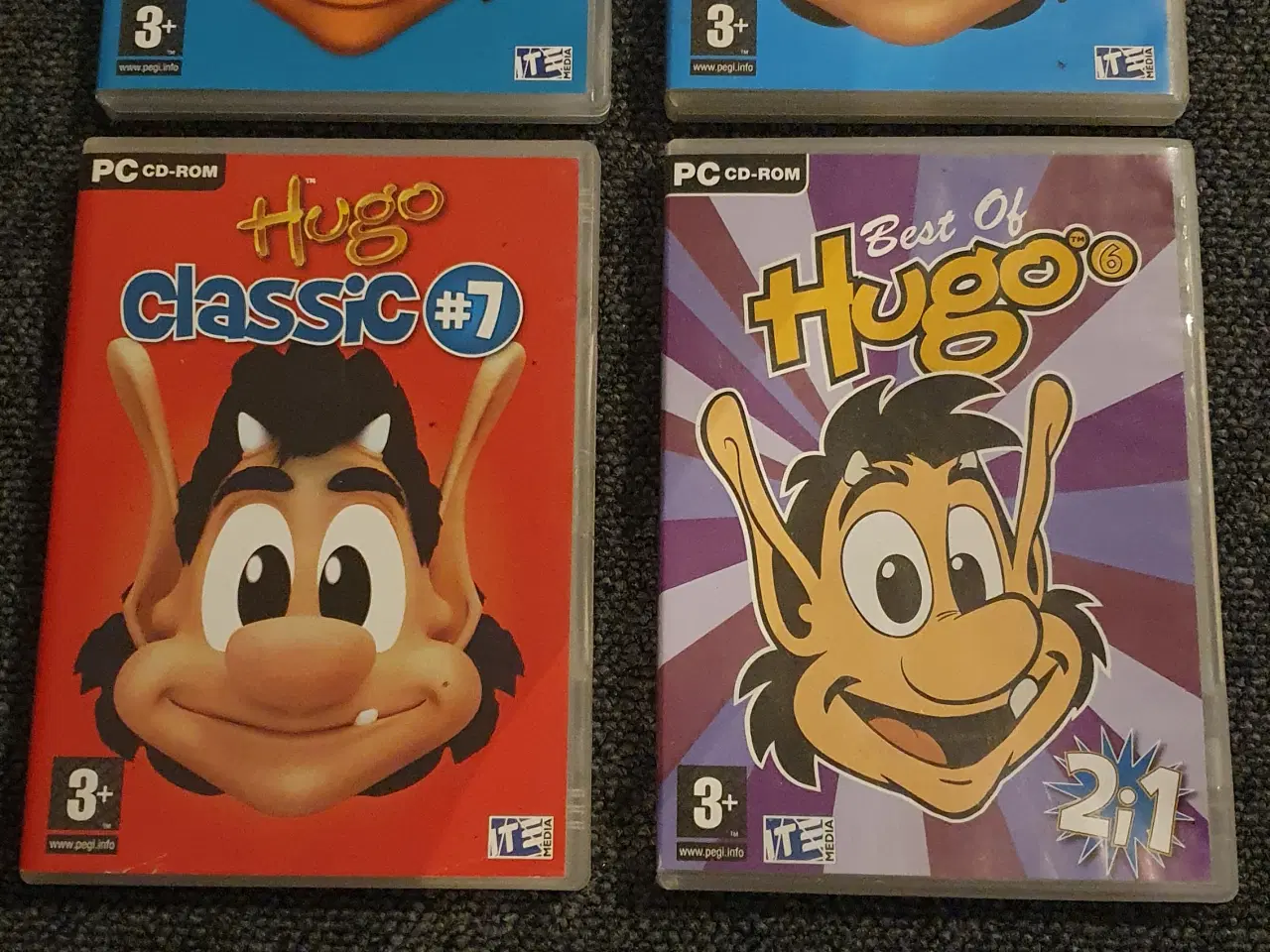 Billede 1 - Hugo  pc spil vintage kendt fra tv