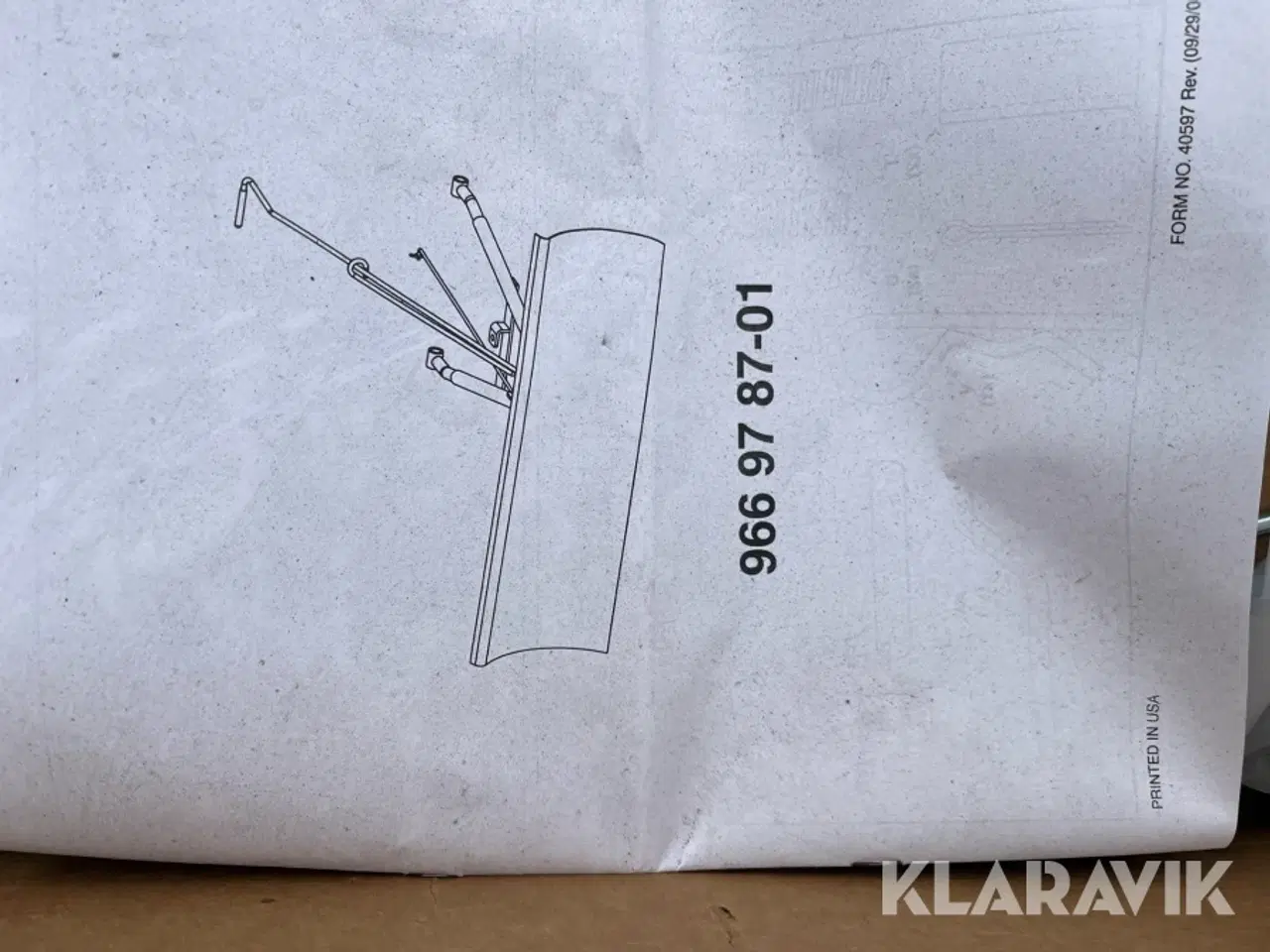 Billede 3 - Dozerblade blandet Husquarna