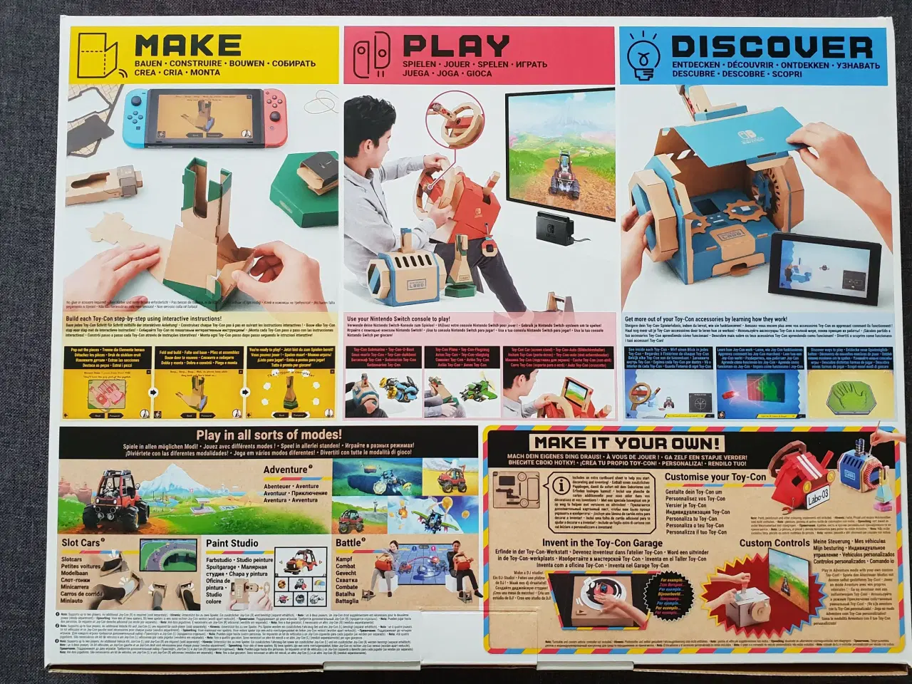 Billede 2 - Nintendo Labo Vehicle Kit (Toy-Con 03)