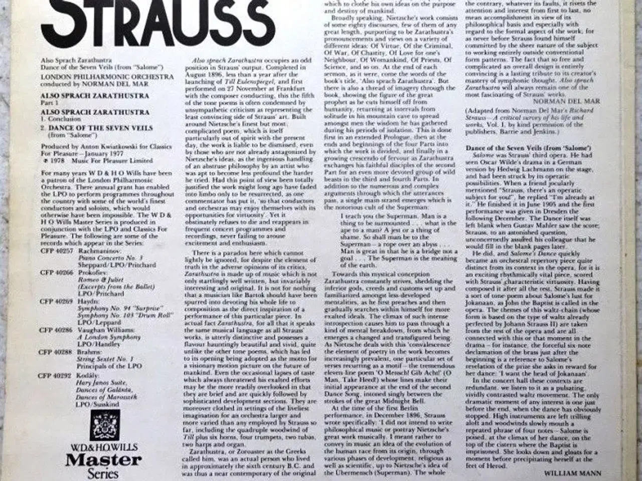 Billede 6 - Strauss valse. Vinyl LP