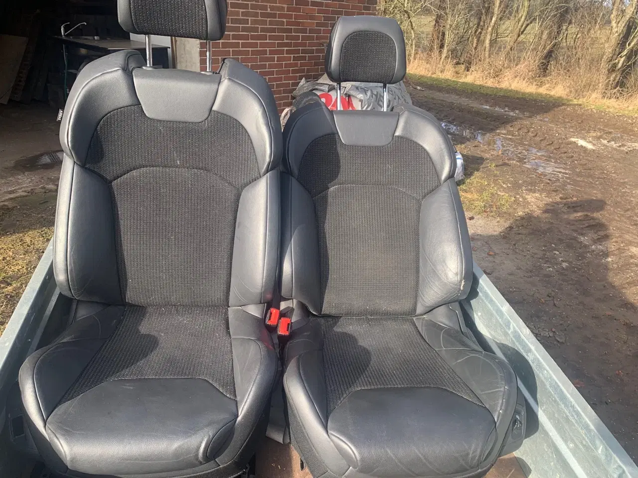 Billede 1 - Komplet kabine Citroen C5-X7 i dellæder