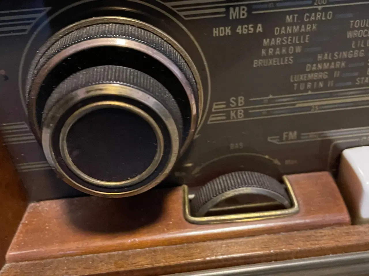 Billede 3 - Antik Philips radio m/pladespiller