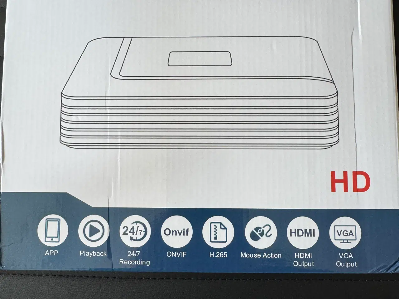 Billede 1 - Smar H.265 CCTV NVR 16CH 4K Output Security Video 