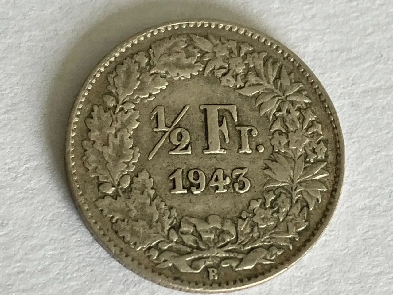Billede 1 - 1/2 Franc Switzerland 1943