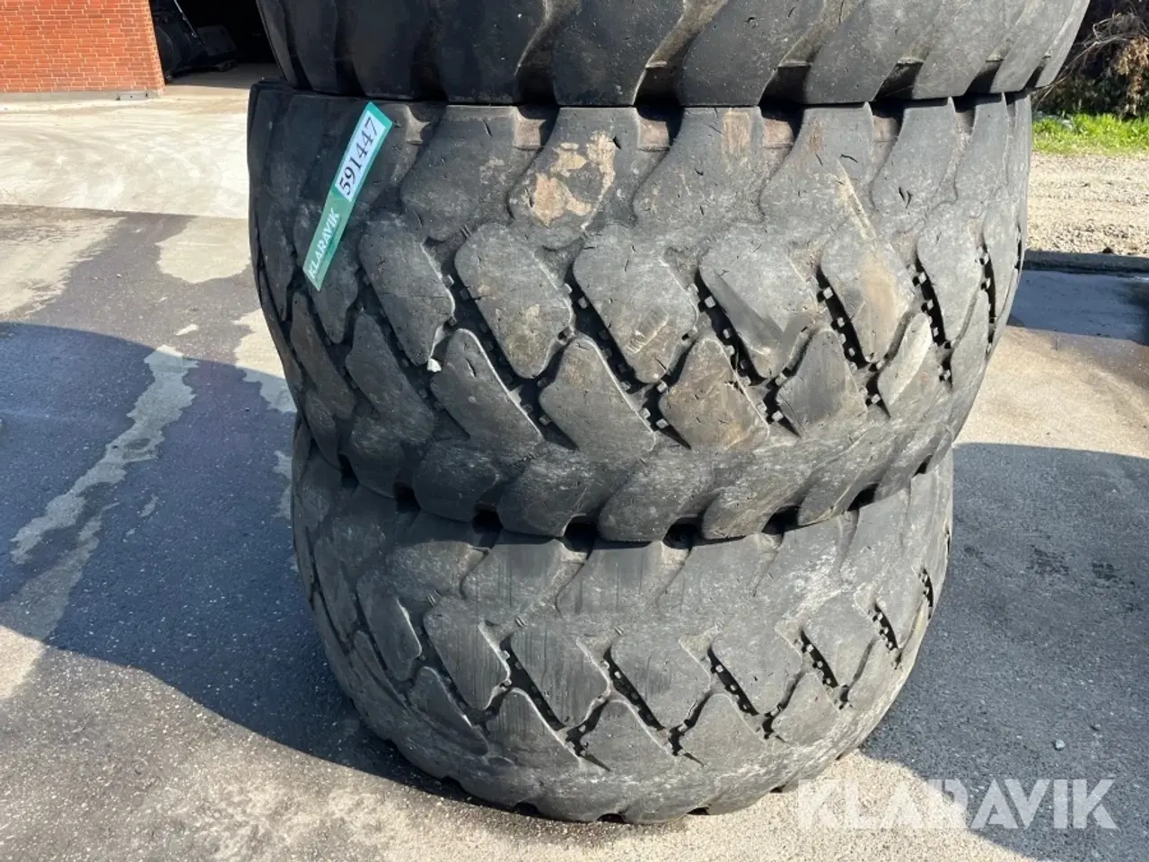 Billede 7 - Entreprenørdæk Bridgestone 4 styk