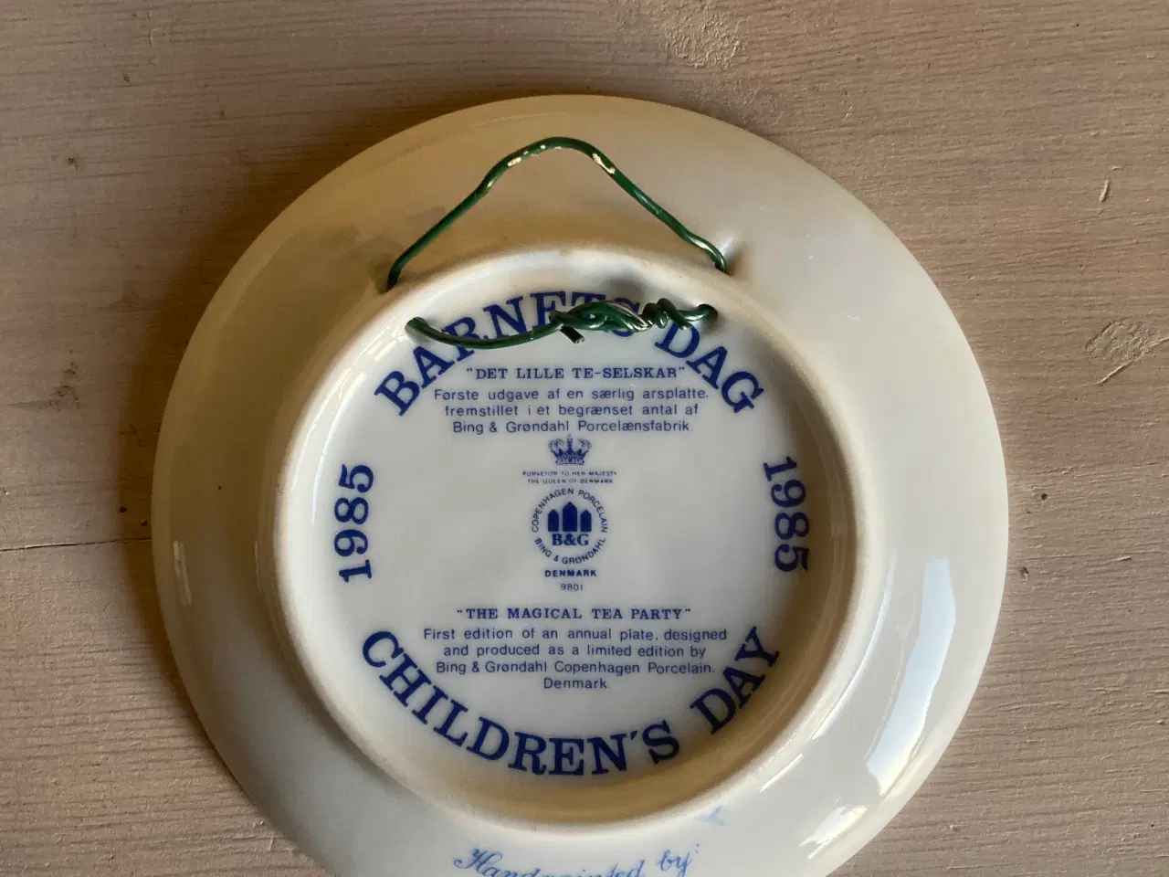 Billede 6 - Blå tallerkner