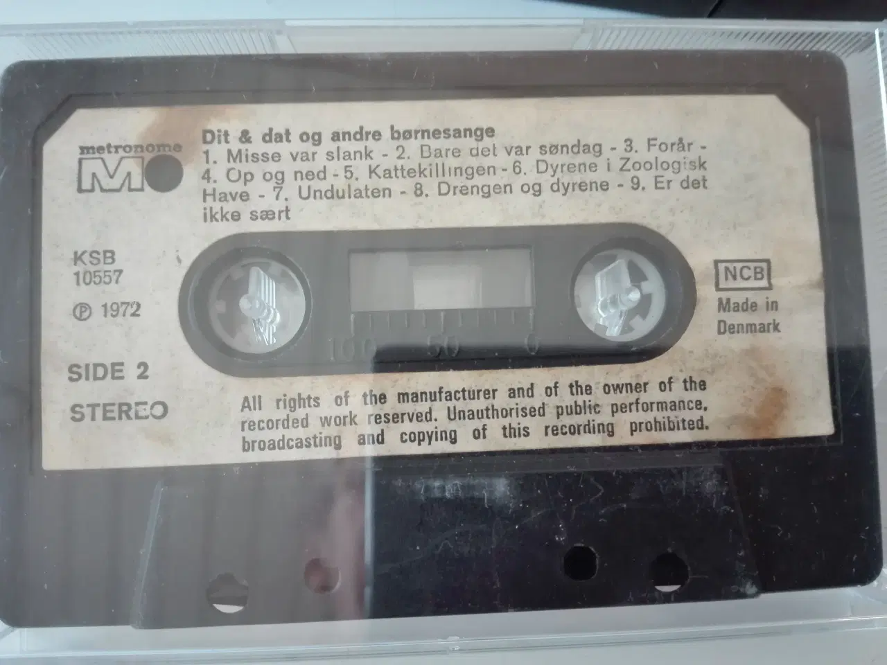 Billede 2 - Børnemusik på kassettebånd