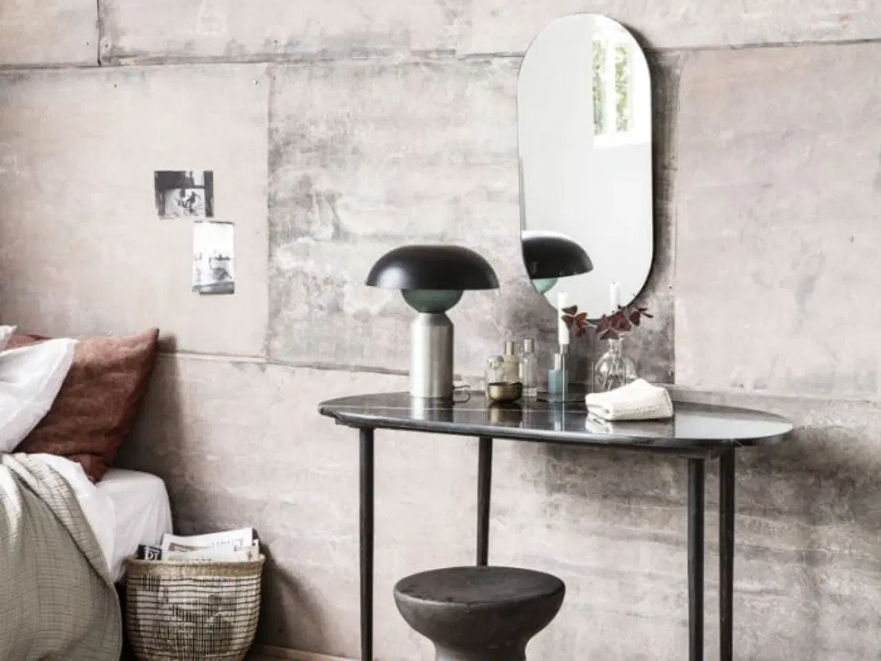 Billede 4 - Skrivebord i sort marmor - model Eda fra House Doc