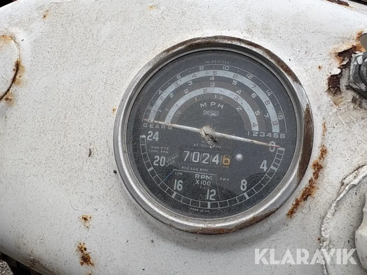 Billede 9 - Veterantraktor David Brown Selectamatic 880