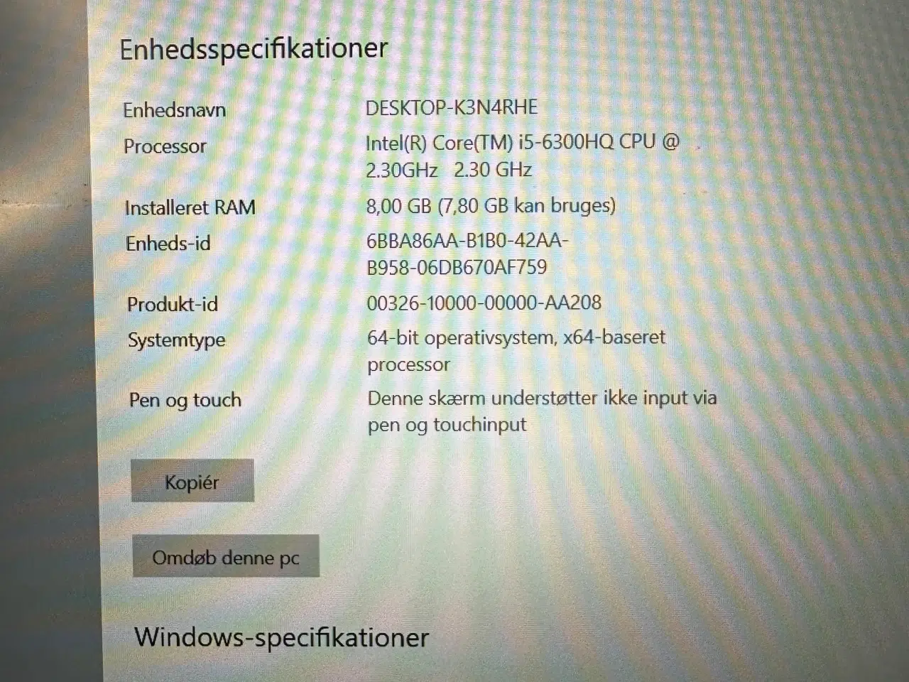 Billede 5 - Lenovo gaming bærbar 15,6”(Perfekt stand)