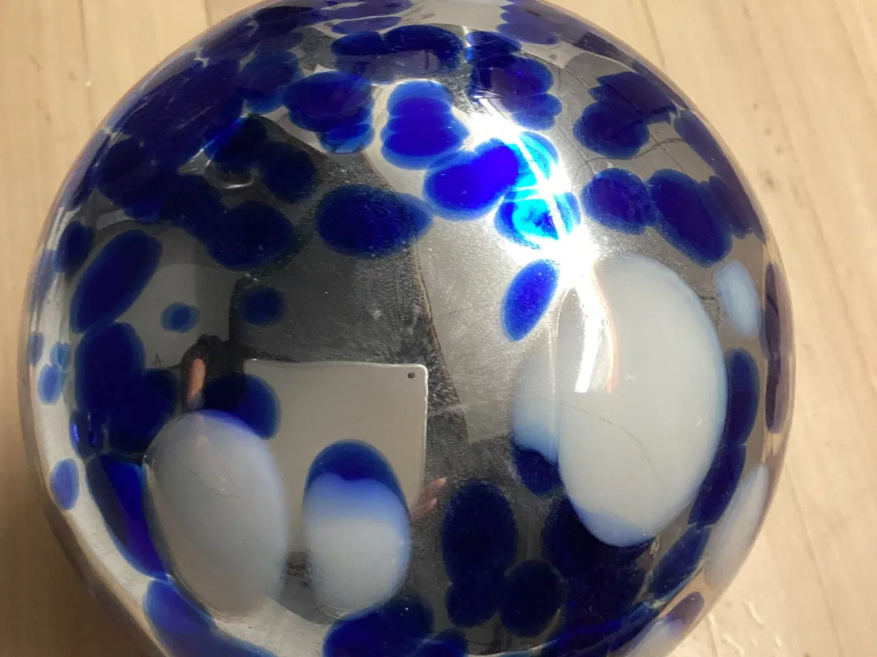 Billede 5 - Stor glas kugle/ julekugle