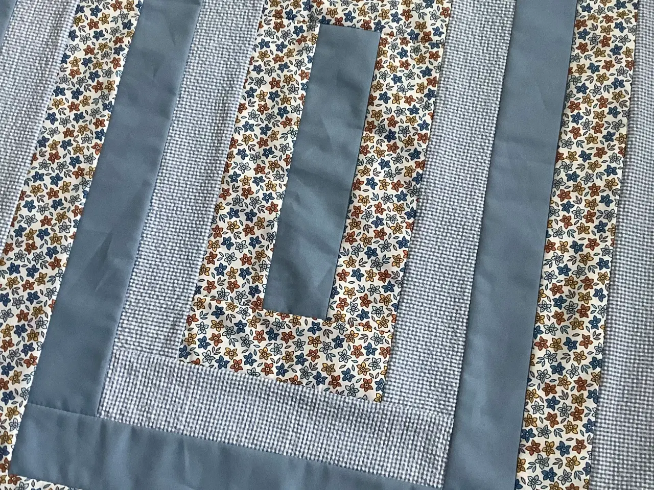 Billede 2 - Luksus Babytæppe med patchwork 