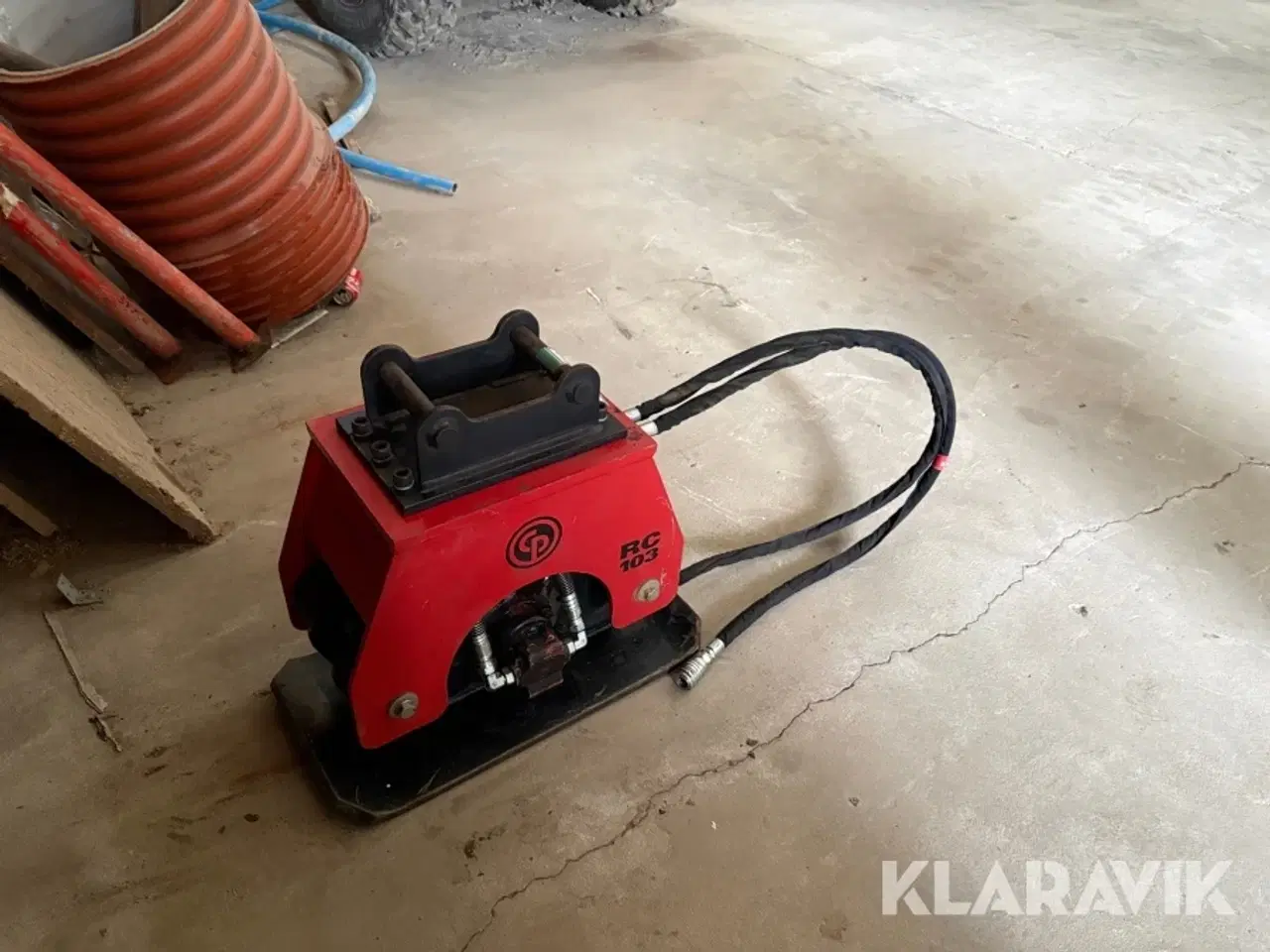 Billede 1 - Pladevibrator CP RC10 med S40 fæste