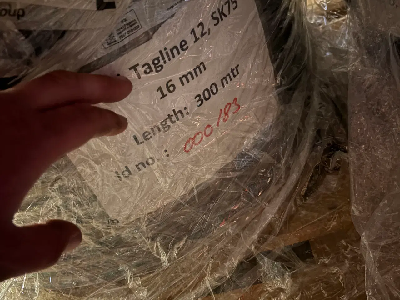 Billede 3 - Dyneema Tagline 12 SK75 tov 16 mm – 300 meter rull