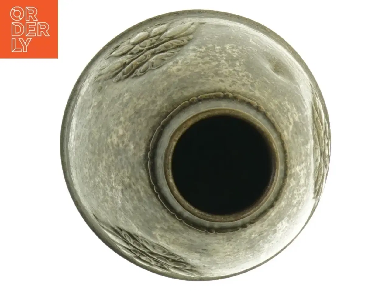 Billede 3 - Vintage metalvase (str. 20 x ø 12 cm)