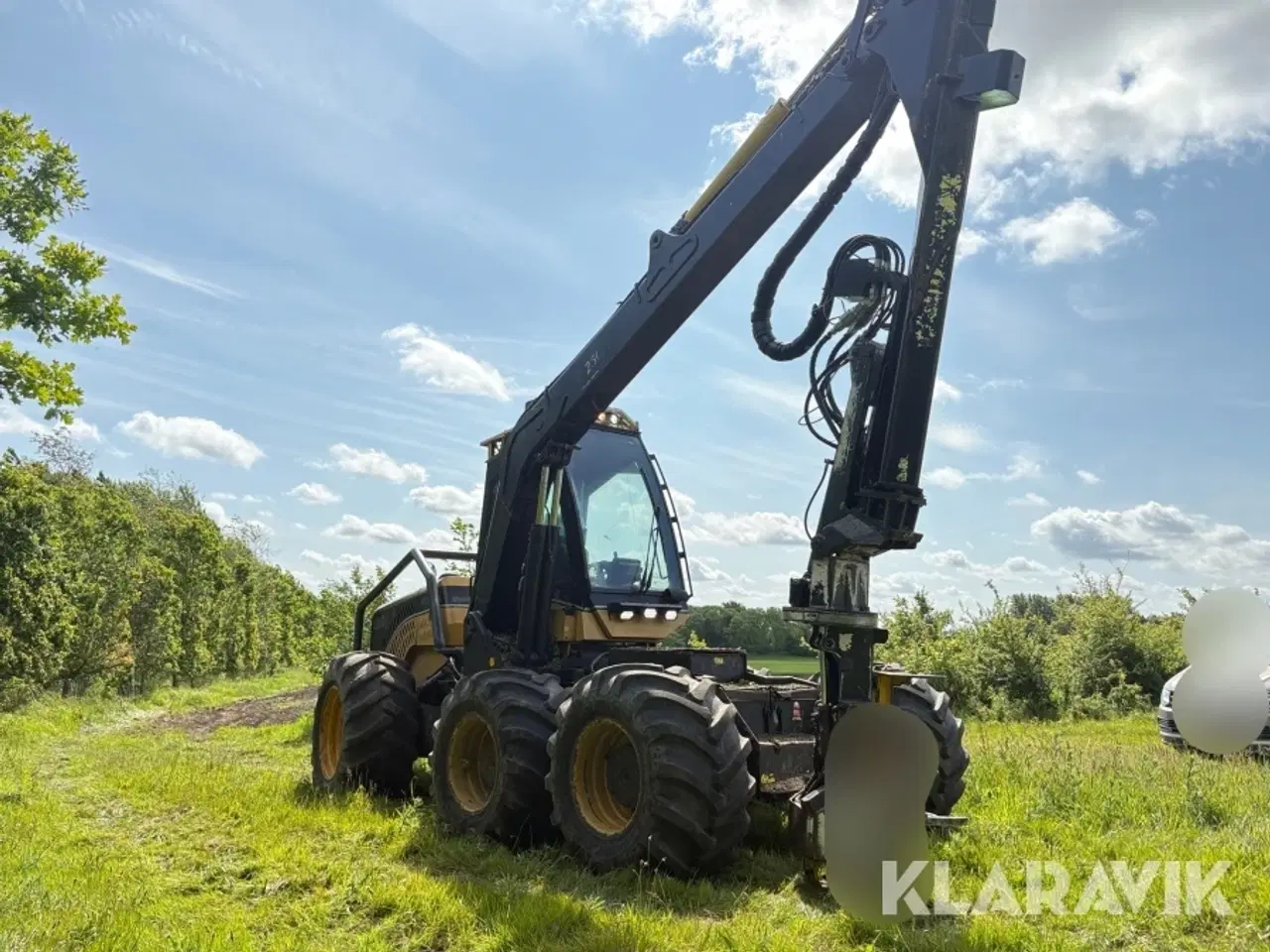 Billede 6 - Skovningsmaskine Ecolog 560D med processor  fældehovedet.
