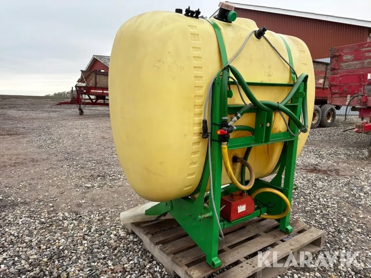 Billede 1 - Front tank med lys og elpumpe 850 liter