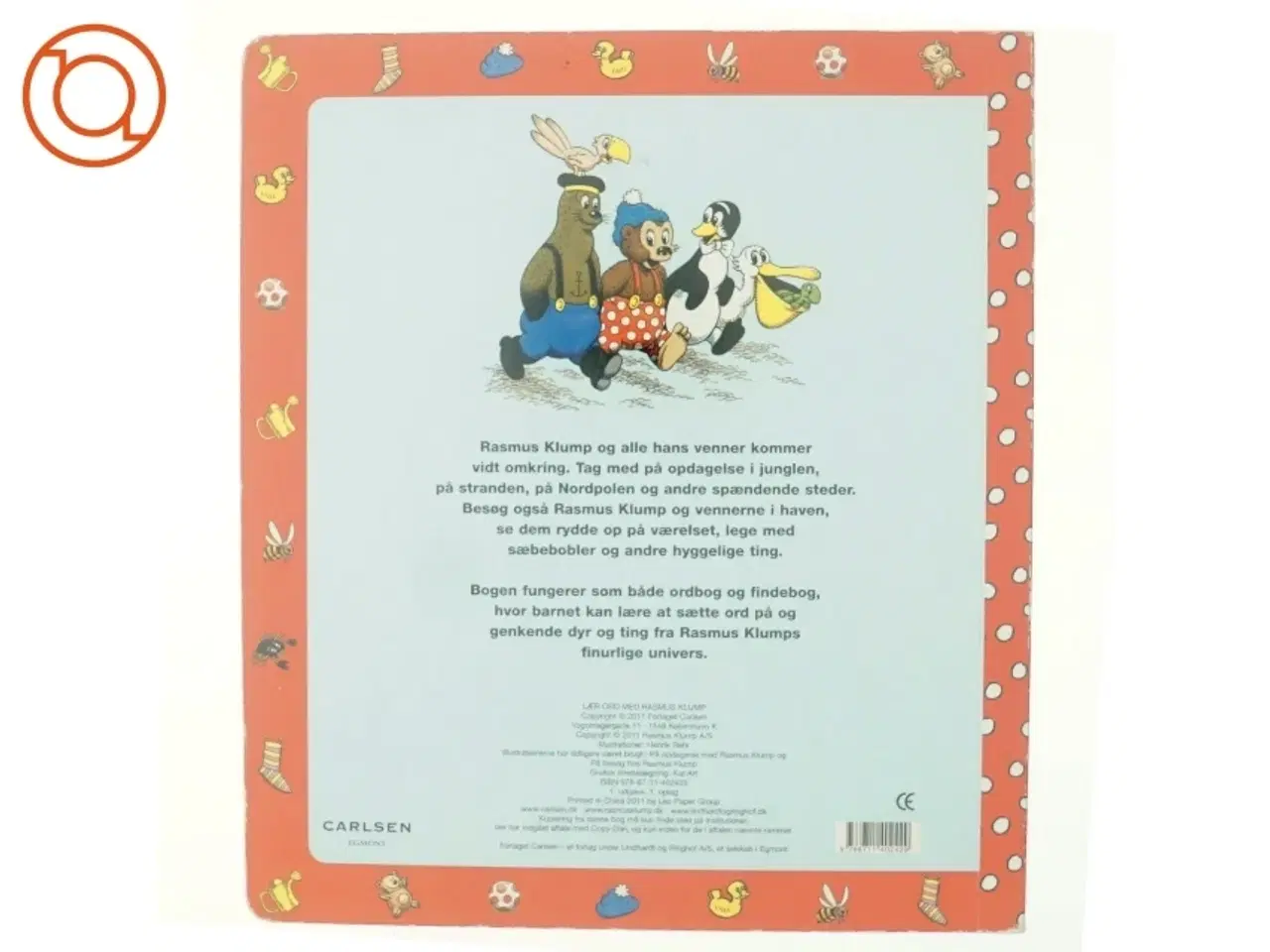 Billede 3 - Lær ord med Rasmus Klump (Bog)