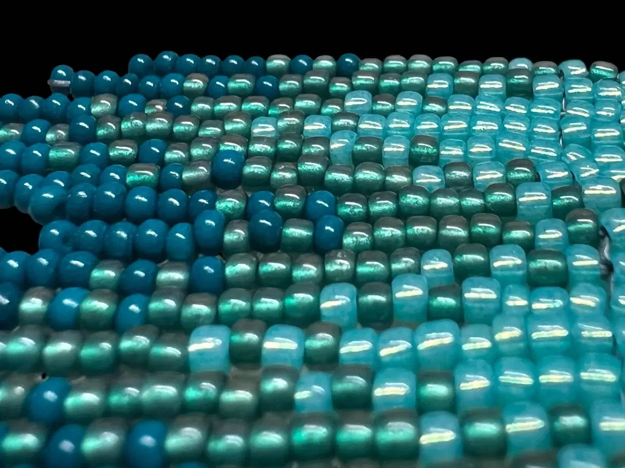 Billede 4 - Grønlandske perle øreringe