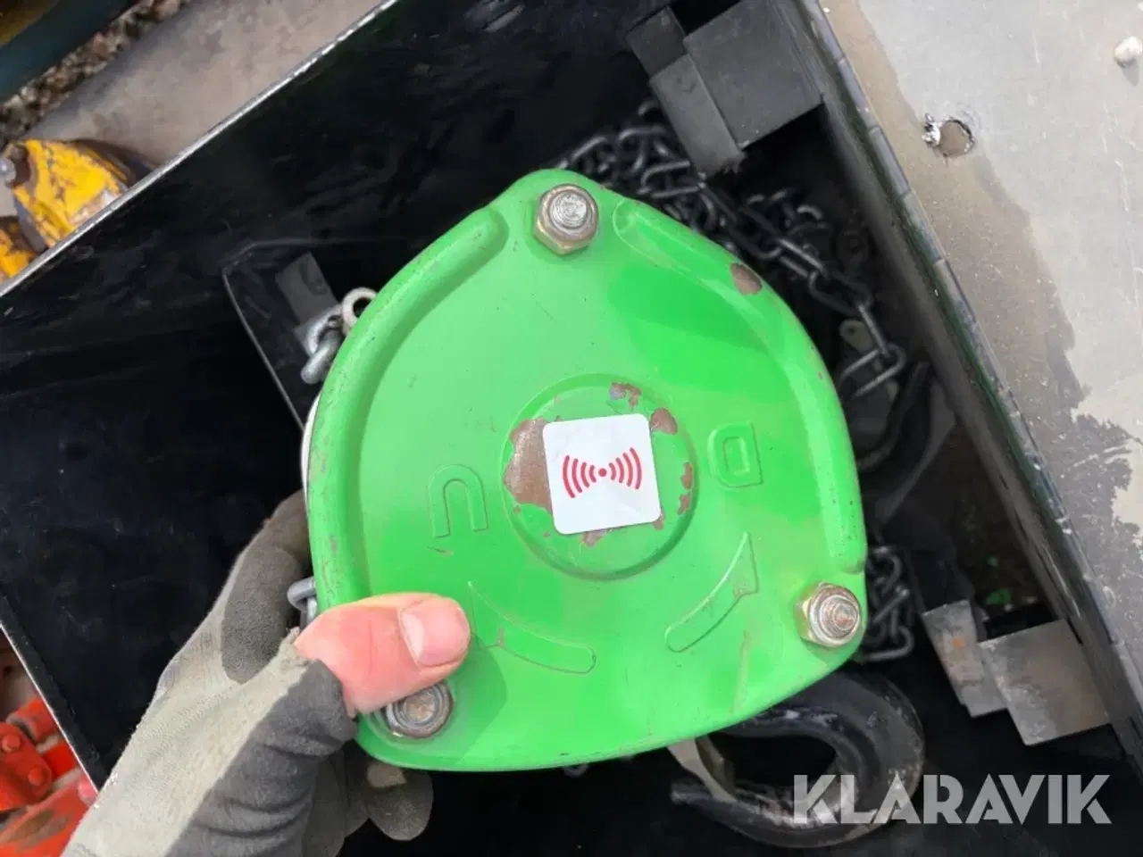 Billede 5 - Kædetalje trifortalje kædeslængder pladeklo og donkrafte samlet lot