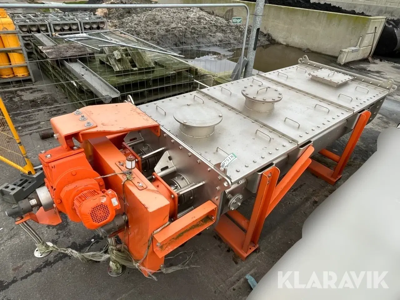 Billede 3 - Skruetransportør Segler SDD 630 dobbelt kølesnegl 1 styk