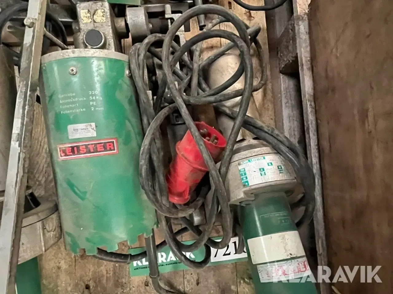 Billede 11 - Svejsemaskiner til losseplads membraner Leister