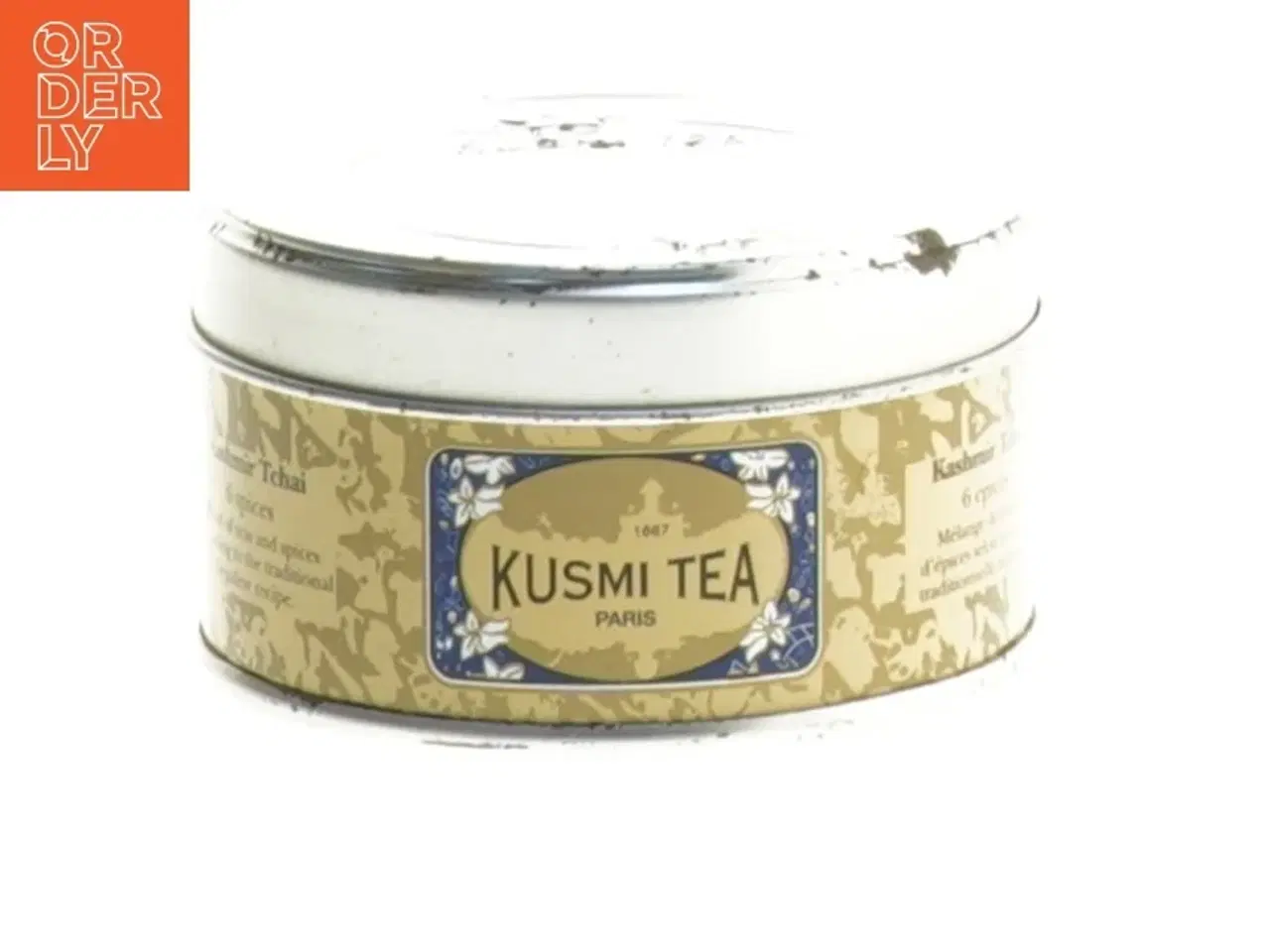 Billede 1 - Kusmi Tea dåse (str. 6,5 cm)