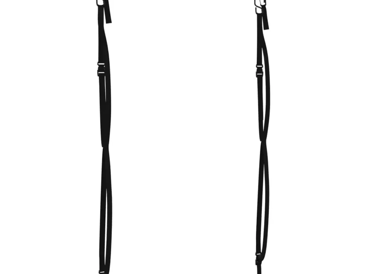 Billede 6 - Dobbelt kajakopbevaringsstropper med paddelklemmer 50 kg