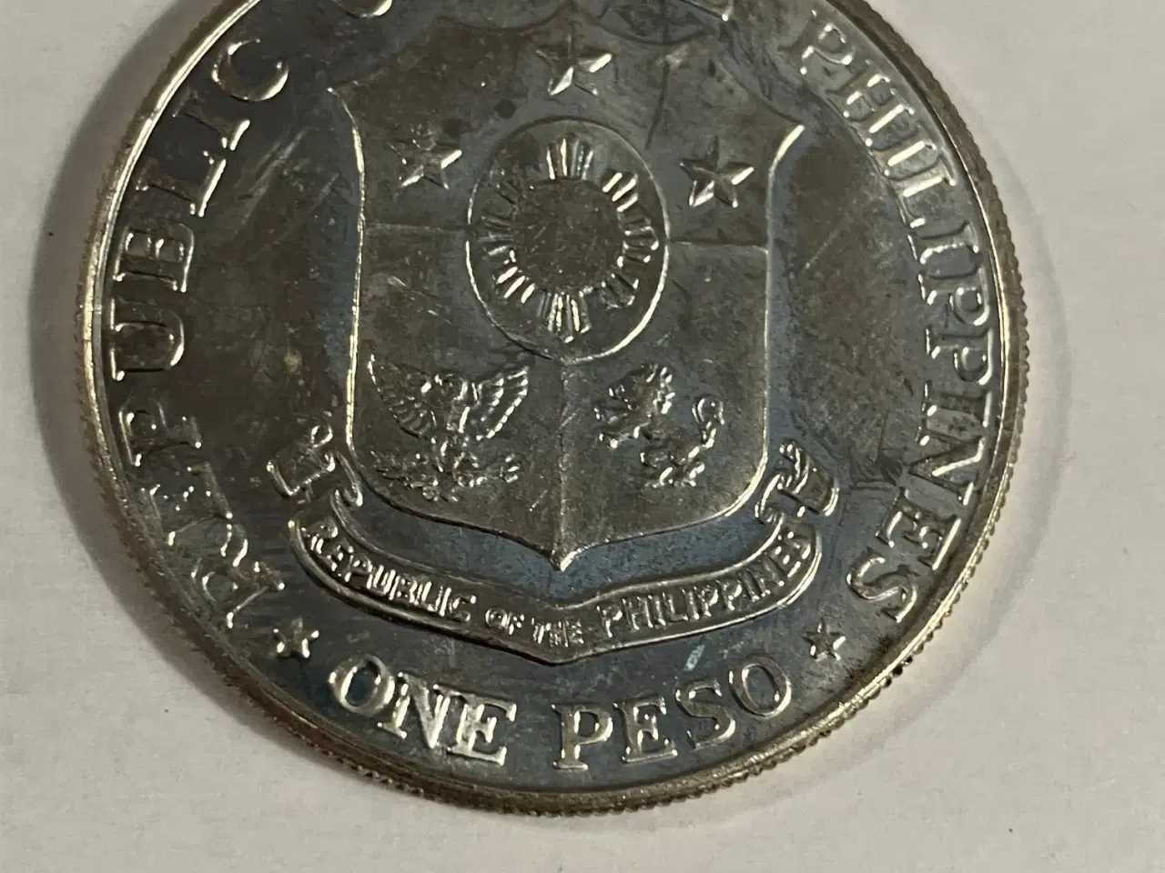 Billede 2 - 1 Peso Bataan Day - Philippines - Silver