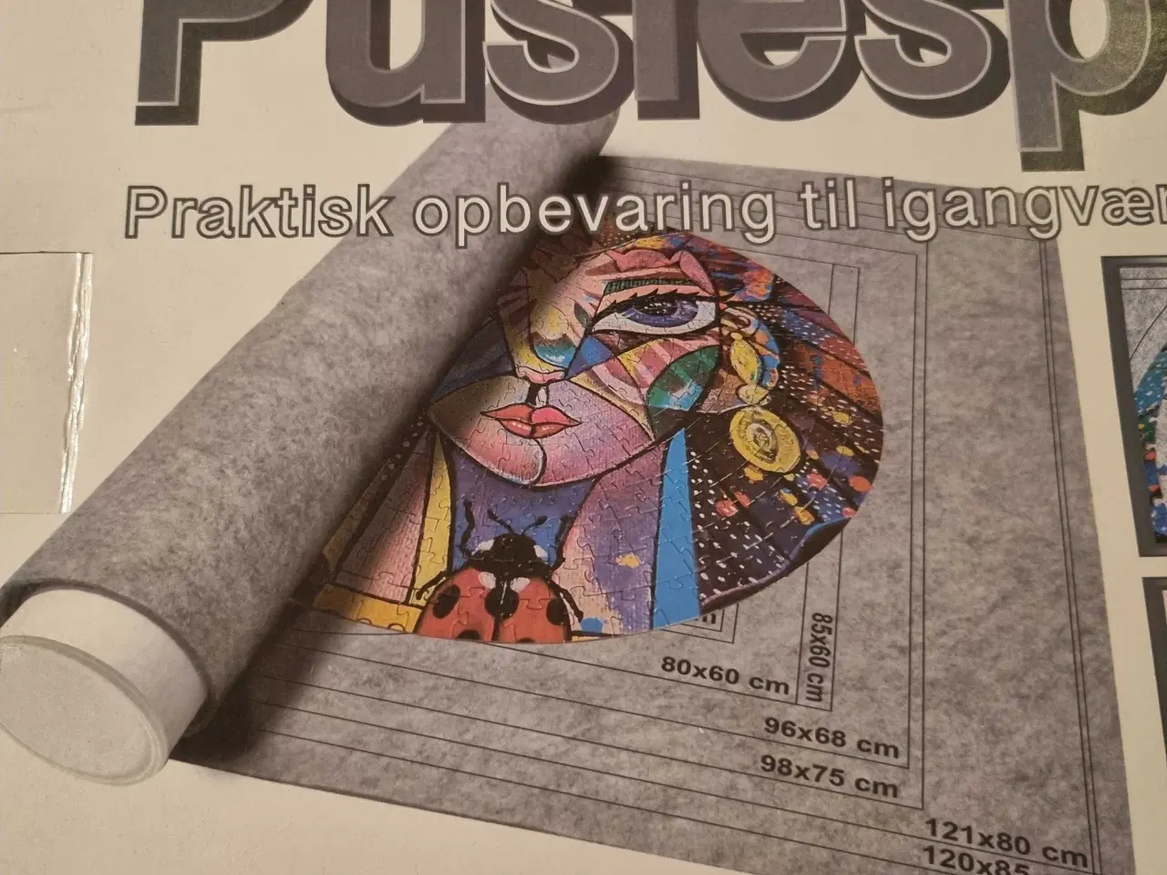 Billede 2 - Puslespilstæppe, helt nyt