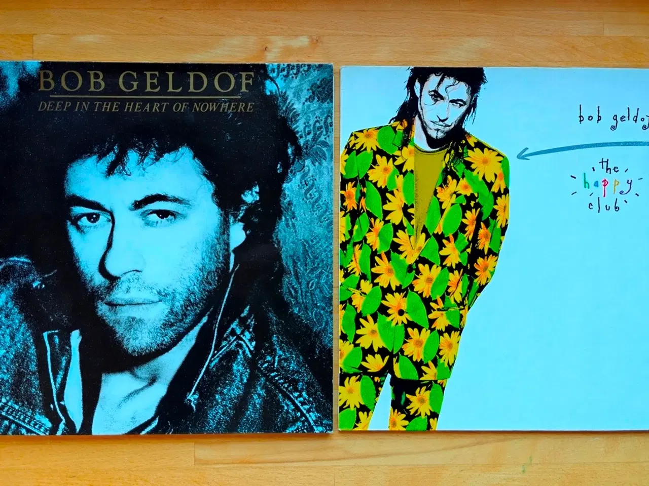 Billede 1 - 2 LP plader med Bob Geldof