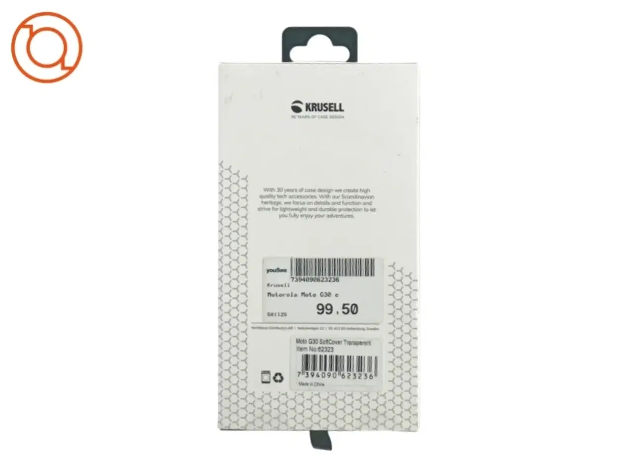 Billede 2 - Mobil cover til motorola g 30 fra Krusell (str. 19 x 11 cm)