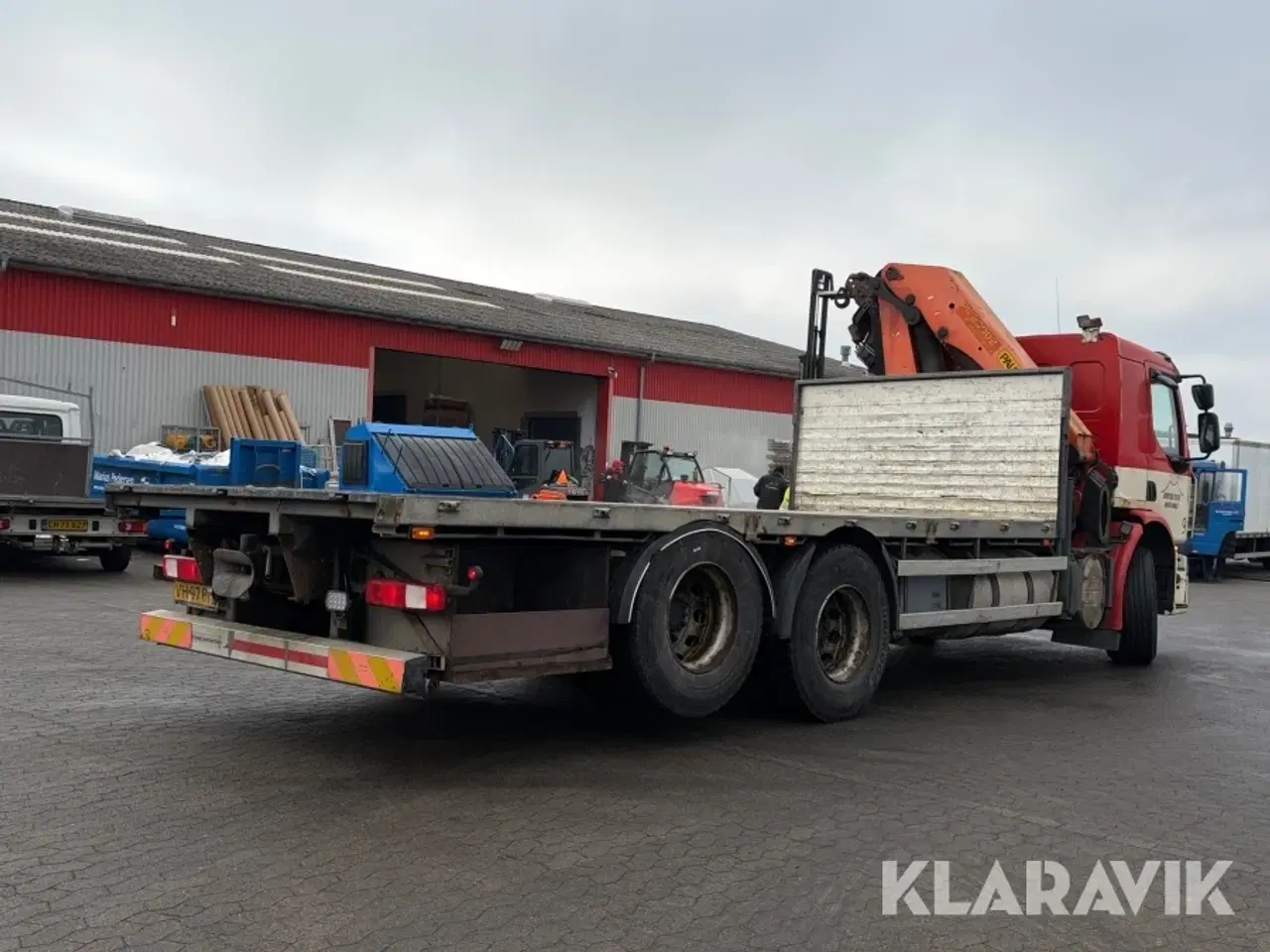 Billede 5 - Lastbil Renault Premium 24C med 21 meter Palfinger kran