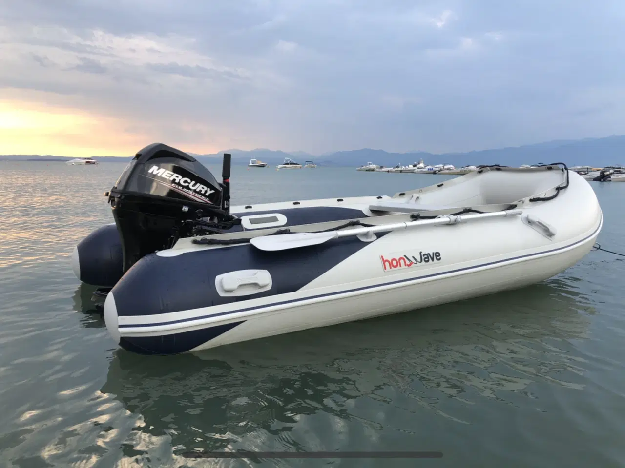 Billede 4 - Honwave T35 gummibåd. 