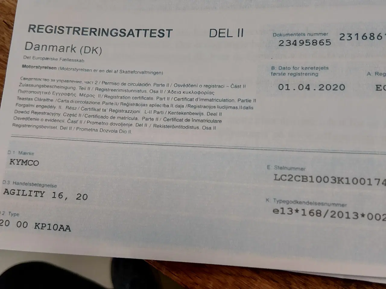 Billede 7 - Super Billige scooter Agility 16 