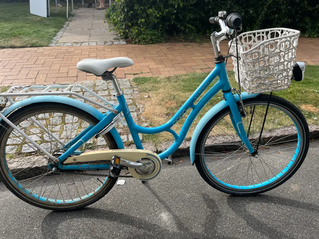Billede 4 - Turkis Kildemoes pige 24# cykel sælges