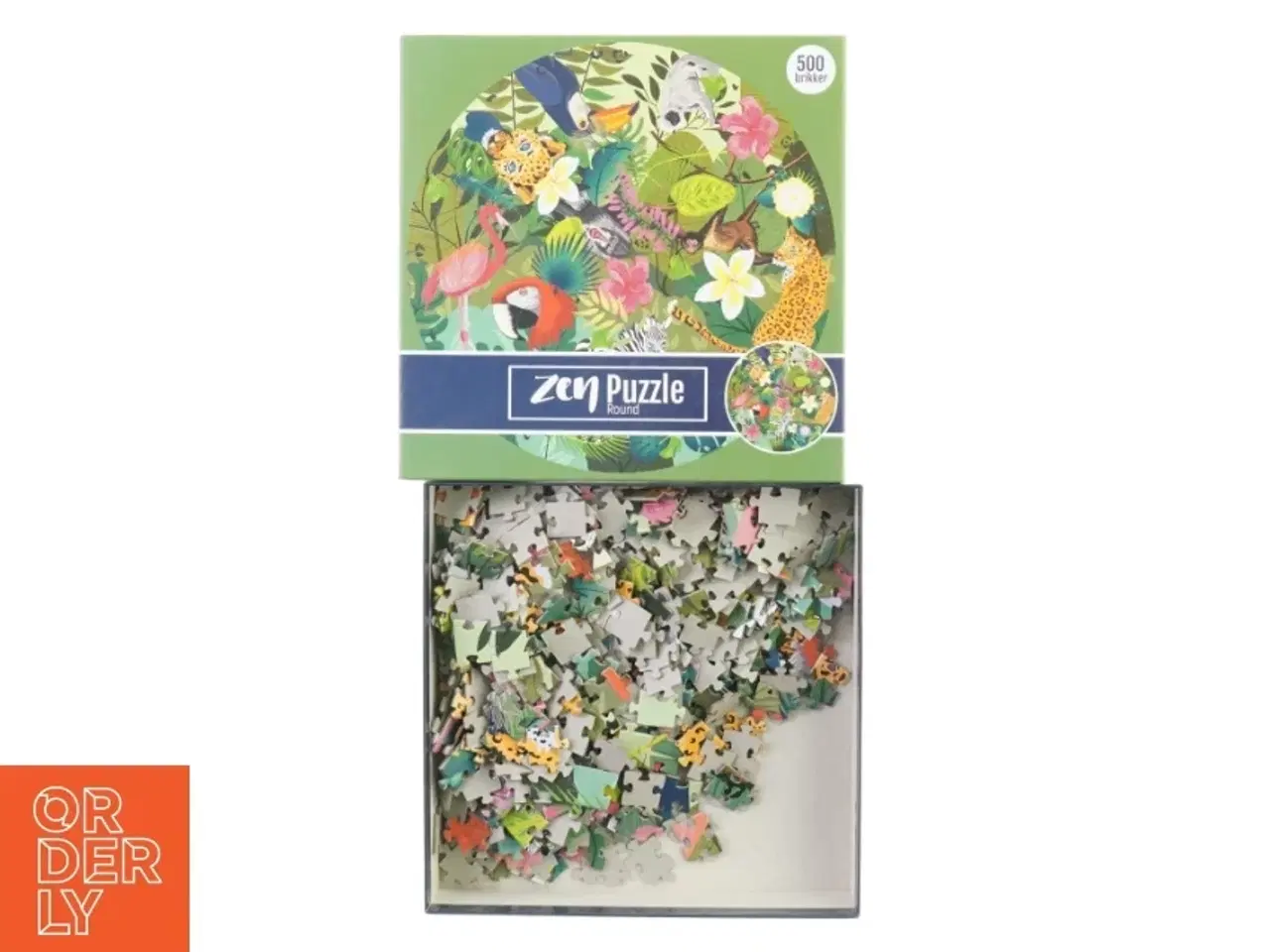 Billede 3 - Zen puzzle, 500 puslespil fra Zen Puzzle (str. 27 cm)