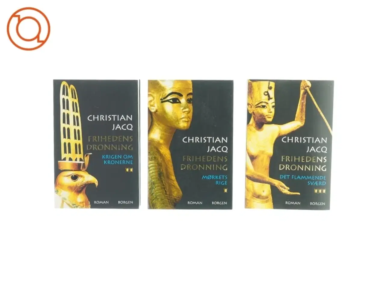 Billede 1 - Romaner Frihedens dronning 3 stk. fra Bog