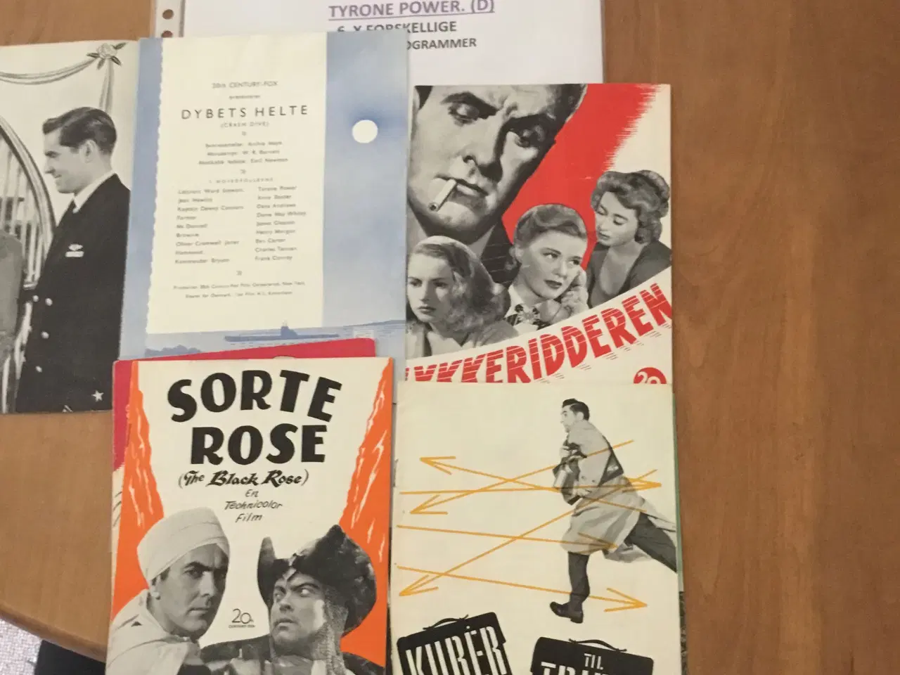 Billede 6 - TYRONE POWER    5 LOT
