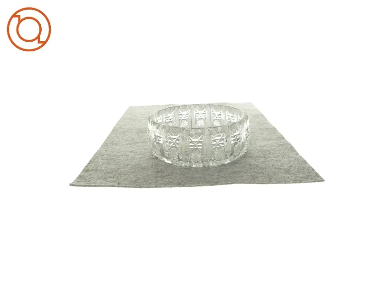 Billede 1 - Glasskål (str. HØ: 8x20 cm)