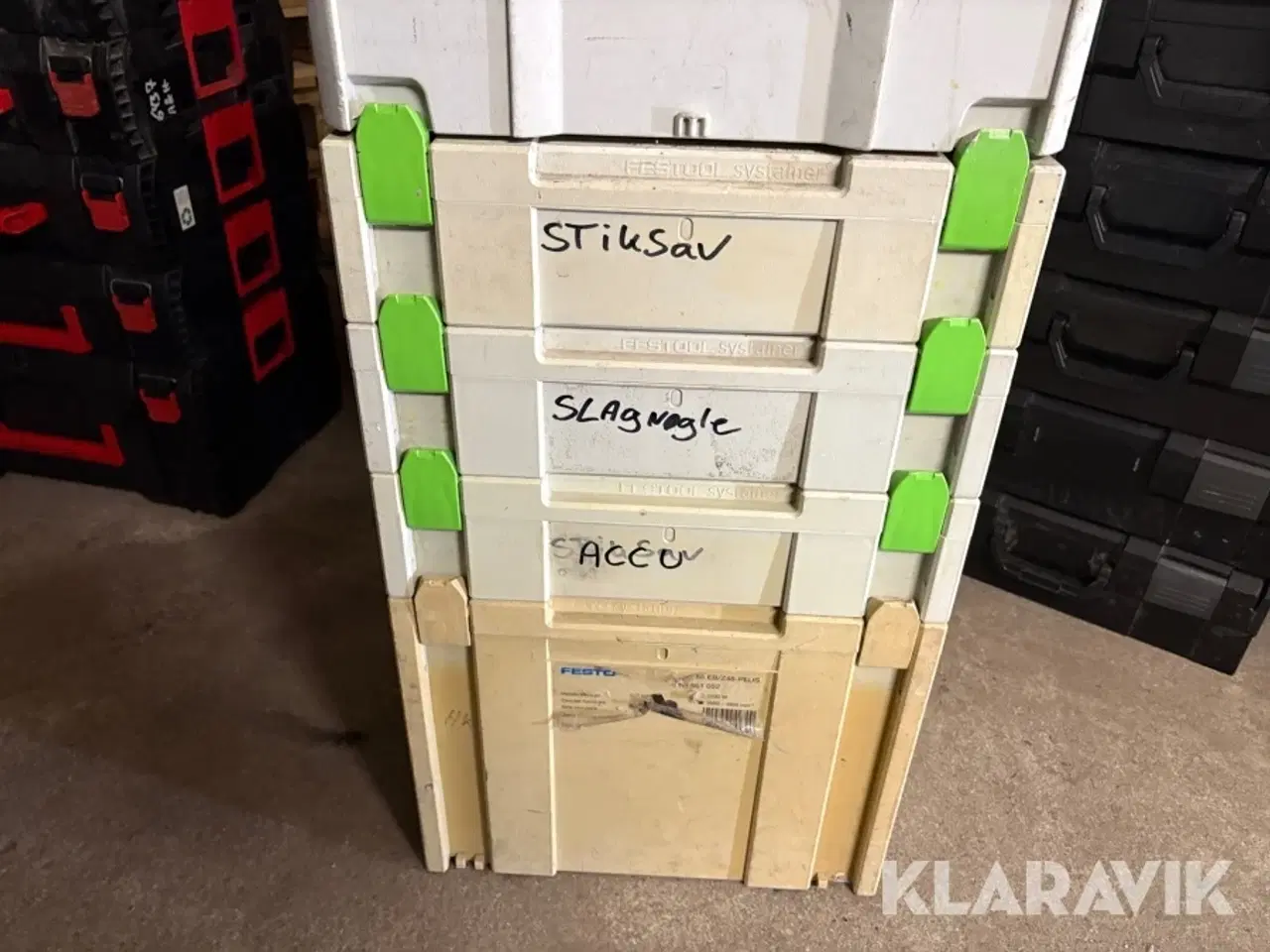 Billede 4 - Værktøjskasser Festool - 7 styk