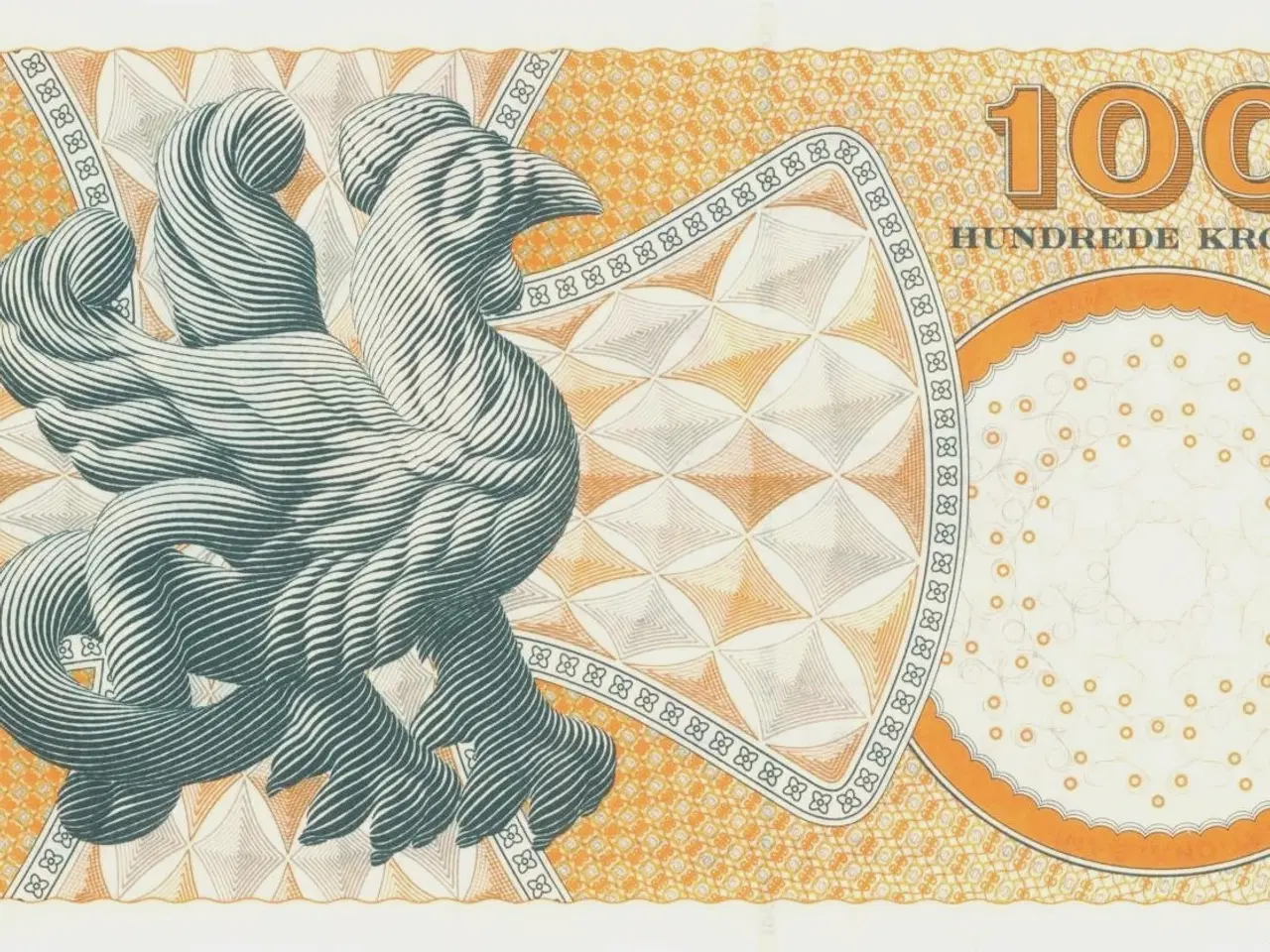 Billede 2 - DK. 100 kr. seddel fra 2004