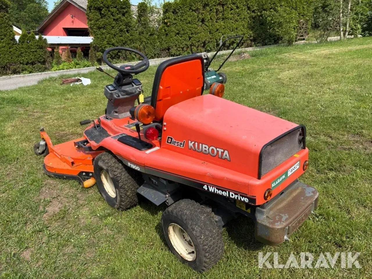 Billede 2 - Græsslåmaskine Kubota F1900D2
