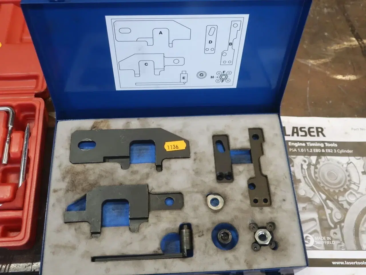 Billede 3 - 2 stk. værktøjssæt LASER