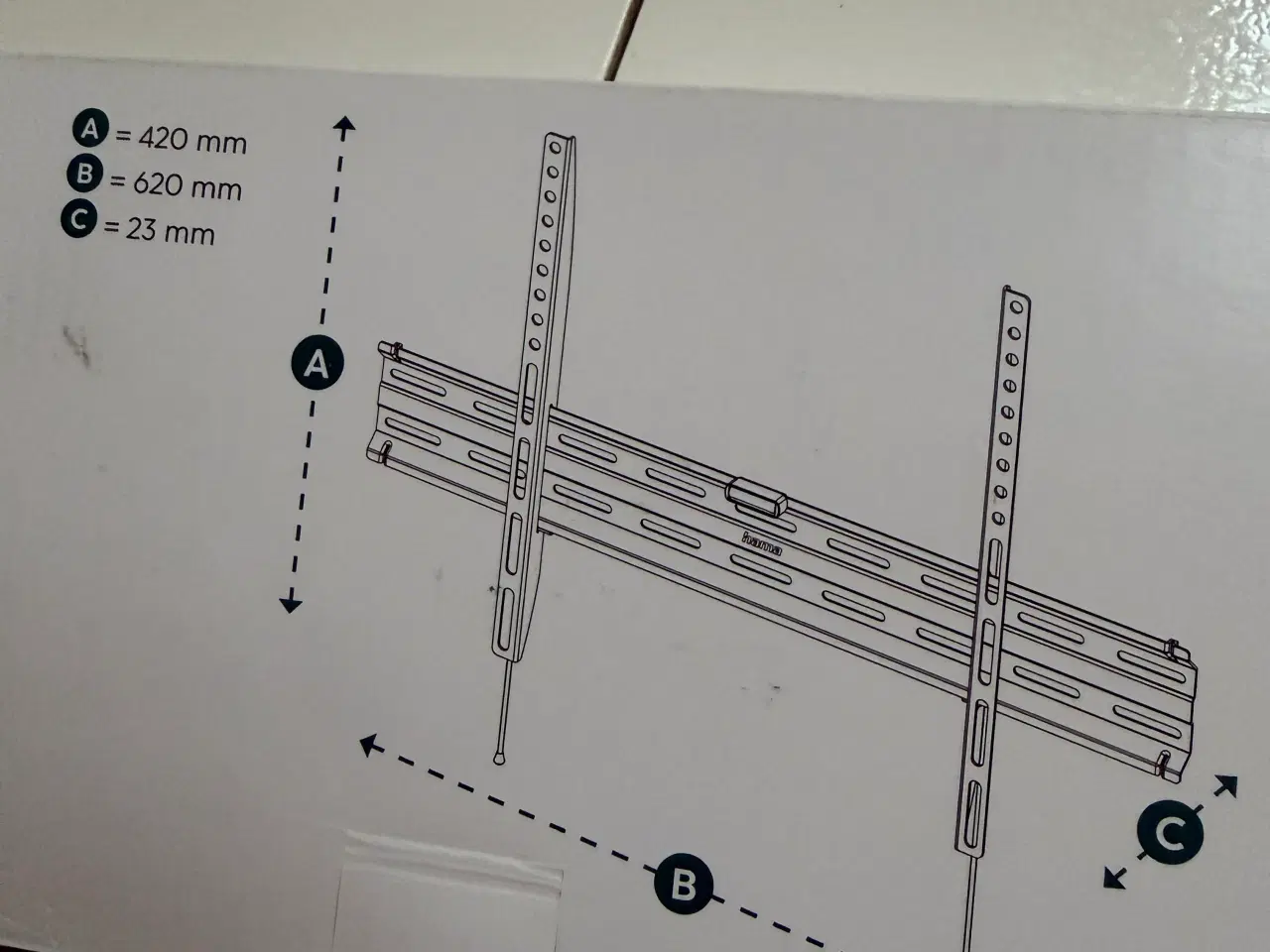 Billede 2 - TV vægbeslag nyt