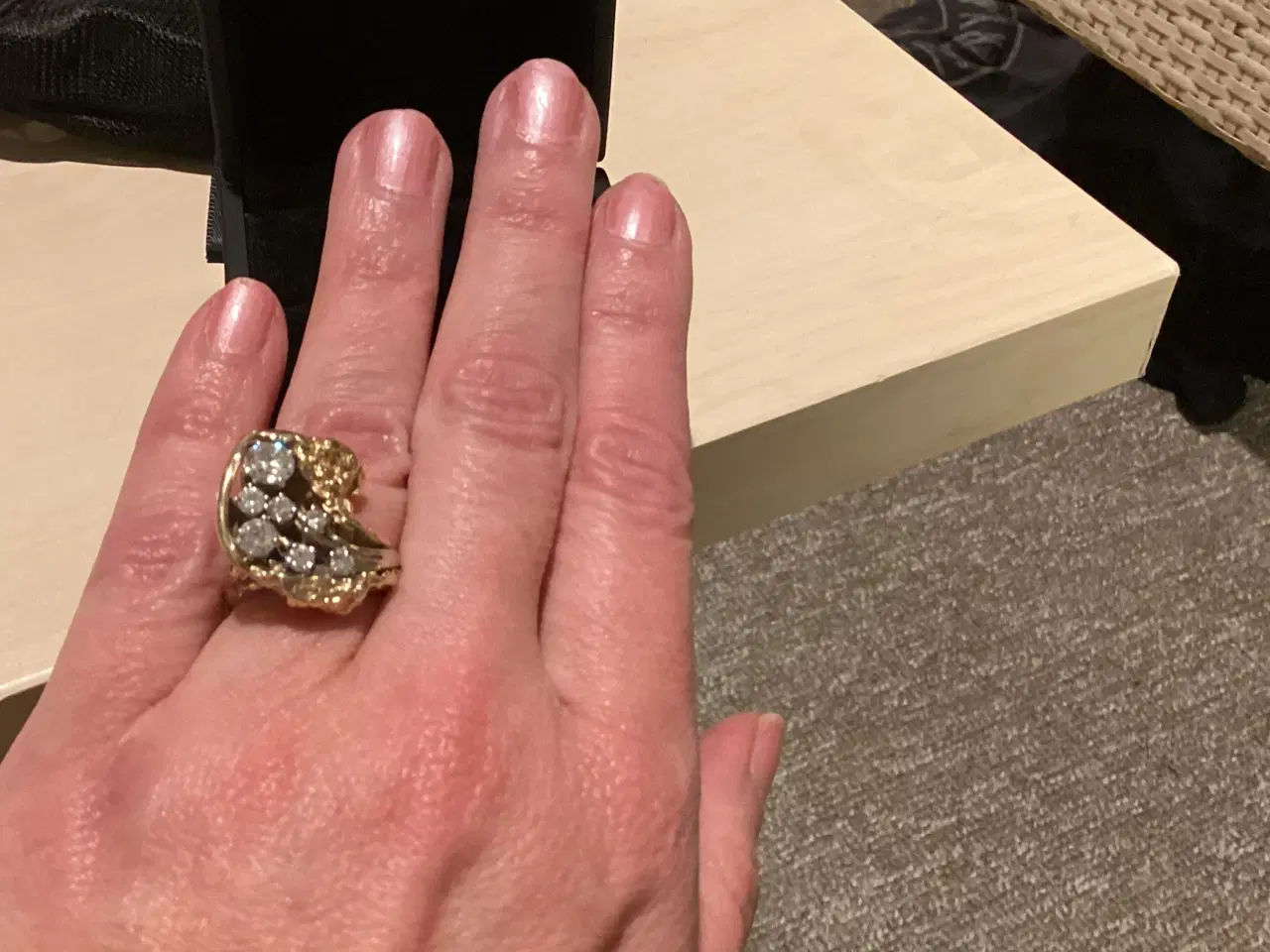 Billede 7 - Gold and diamond ring